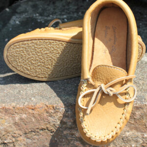 Women's Moccasins - 13107L with Rubber Sole