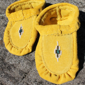 Ojibway Baby Moccasins - Assorted Deerskin