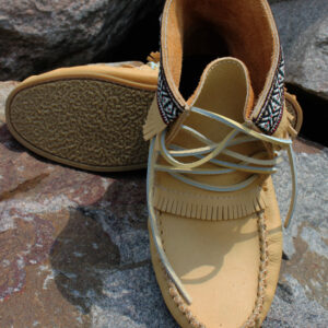 Men's - 137597M Moose Hide/Rubber Sole
