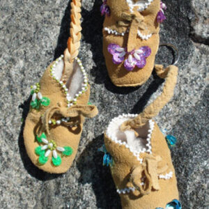 Ornament - Deerskin Moccasins IM1