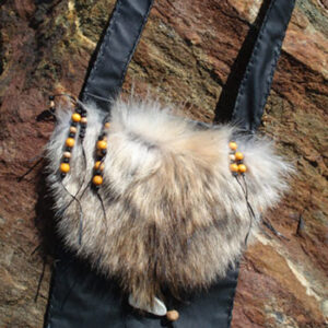 Purse By Gaston Henry - Coyote Fur Trimmed