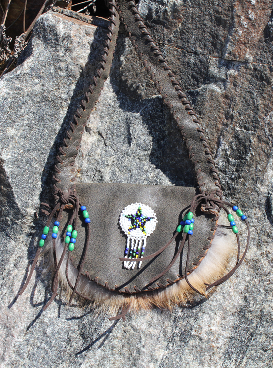 Purse by Gaston Henry - Fox Fur Small