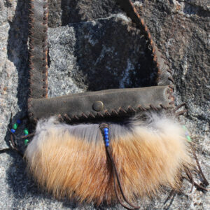 Purse by Gaston Henry - Fox Fur Small