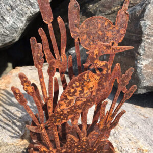 Salvaged Metal Sculpture - Sconce or Napkin Holder Assorted