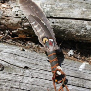 Smudge Feather Beaded - Huron GH