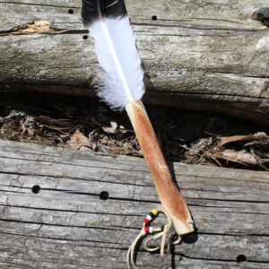 Smudge Feather by Neesh Abinoogi