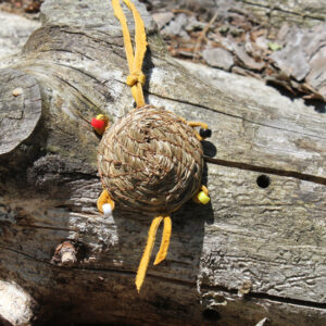 Sweetgrass Turtle Ornament - S. Baker