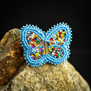 Mohawk Beaded Barrette - Butterfly Assorted