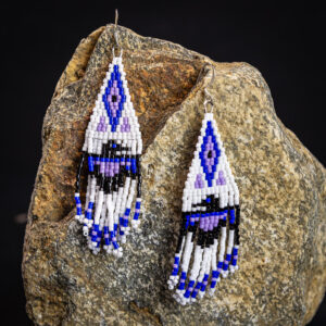 Earrings - Beaded Earrings by C. Ranger Thunderbird Assorted