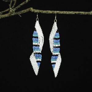 Earrings - Beaded Earrings by C. Ranger Twists