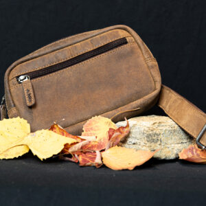 Buffalo Hide Waist Pouch by Adrian Klis - 2401