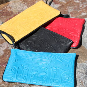 Embossed Deerskin Wristlet - 5454