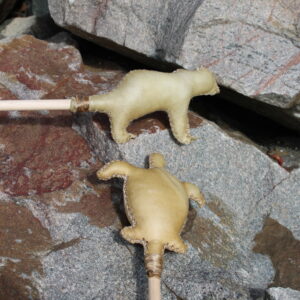 Ojibwa Rawhide Shakers - Assorted