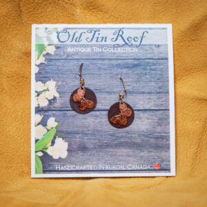 Old Tin Roof Tin &  Copper Earrings - Assorted